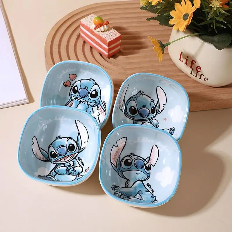 Stitch Ceramic Rice Bowl 4pcs Gift Set Tableware Lotso Children Bowl Cute Cartoon High Beauty Souvenir Children'S Christmas Gift
Stitch Ceramic Rice Bowl 4pcs Gift Set Tableware Lotso Children Bowl Cute Cartoon High Beauty Souvenir Children'S Christmas Gift