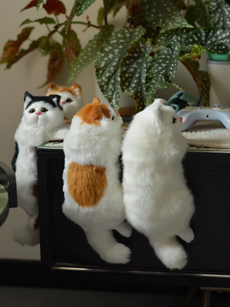 Cute Cat Plush Decorative Ornament, Handmade Sticky Orange Cat Table Corner Pendant, Home Living Room Decoration Handicraft
Cute Cat Plush Decorative Ornament, Handmade Sticky Orange Cat Table Corner Pendant, Home Living Room Decoration Handicraft