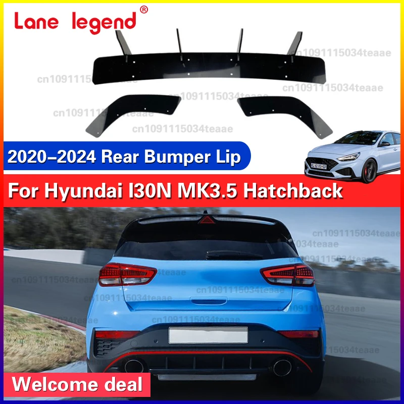 Car Rear Bumper Diffuser Lip Splitters Spoiler Rear Bumper Protector Guard For Hyundai I30N MK3.5 Hatchback 2020-2024
Car Rear Bumper Diffuser Lip Splitters Spoiler Rear Bumper Protector Guard For Hyundai I30N MK3.5 Hatchback 2020-2024