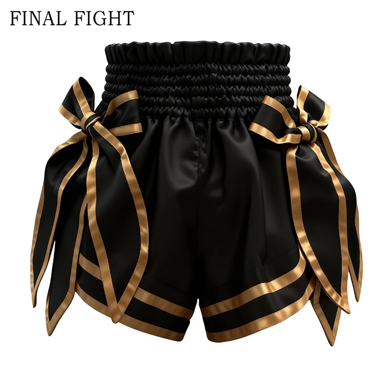 Мужские шорты для тайского бокса, женские детские боксерские шорты с декоративным бантом, BJJ, ММА, одежда для борьбы, борьбы, кикбоксинга, тренировочные штаны
Мужские шорты для тайского бокса, женские детские боксерские шорты с декоративным бантом, BJJ, ММА, одежда для борьбы, борьбы, кикбоксинга, тренировочные штаны