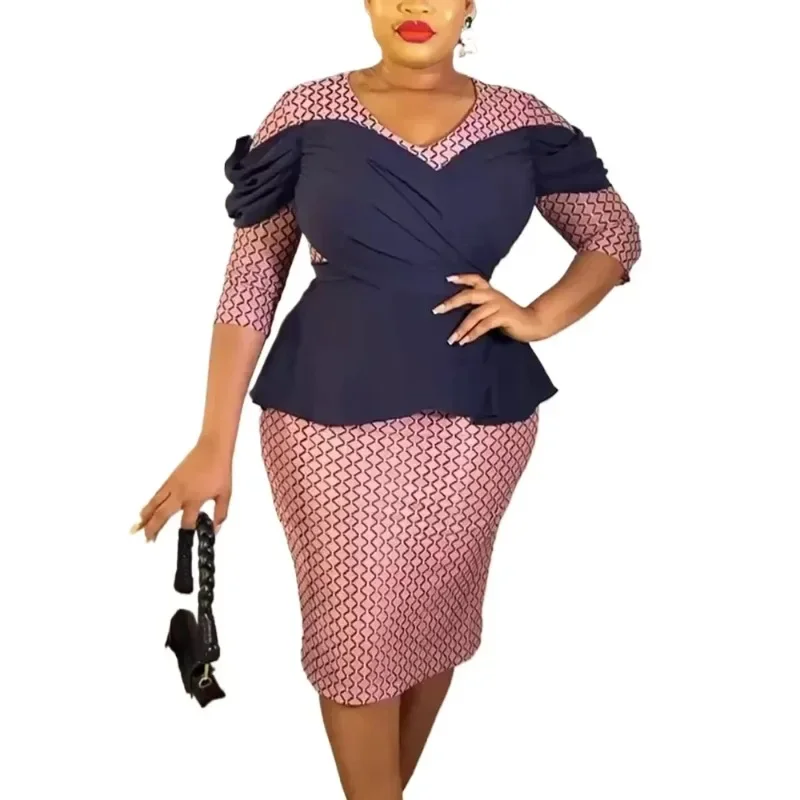 2025 Elegant African Dresses for Women Spring Summer Africa Clothing Office Lady Party Slim Dress Dashiki Ankara Outfits Robe
2025 Elegant African Dresses for Women Spring Summer Africa Clothing Office Lady Party Slim Dress Dashiki Ankara Outfits Robe