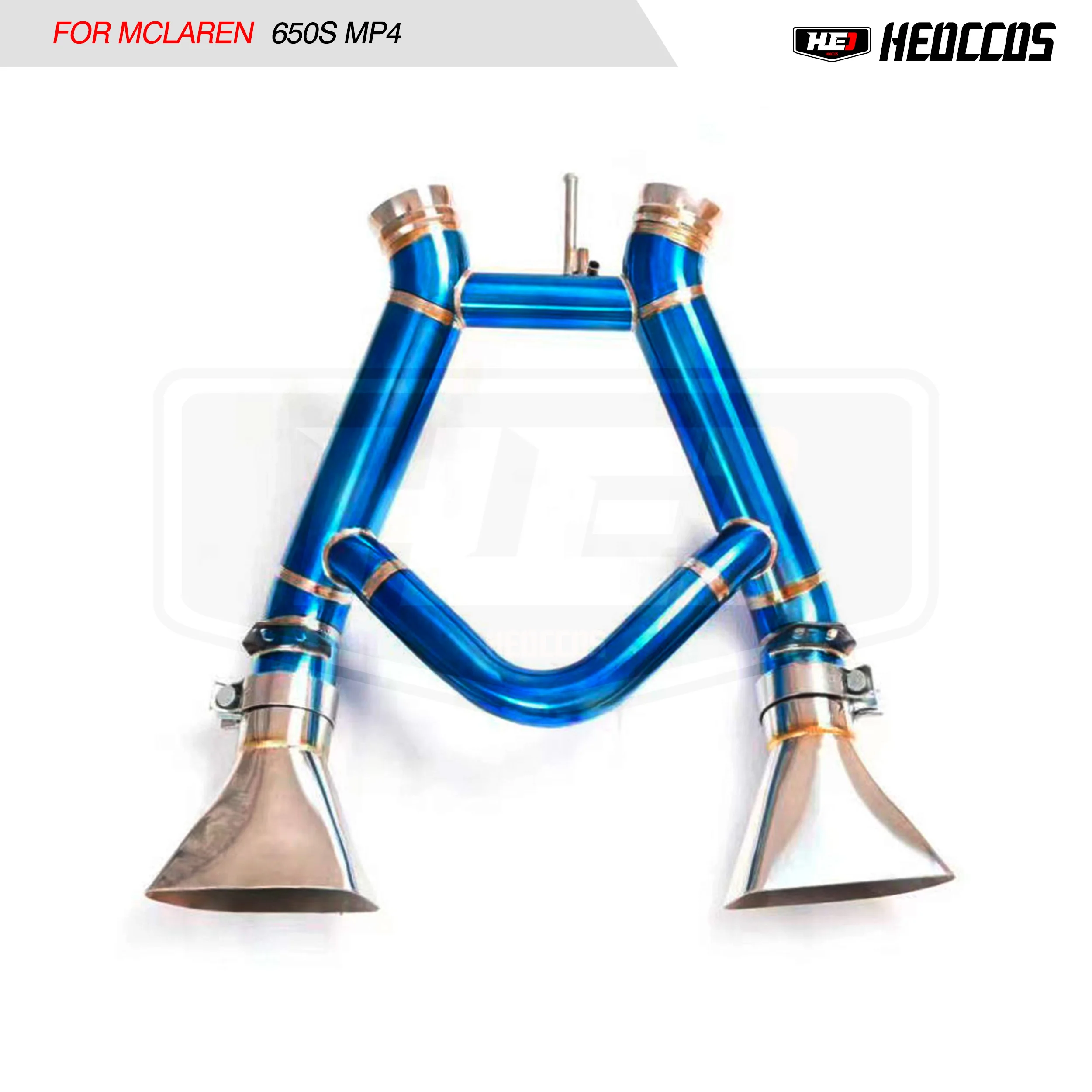 HEO High performance car titanium valvetronic exhaust catback system for McLaren 650S MP4
HEO High performance car titanium valvetronic exhaust catback system for McLaren 650S MP4
