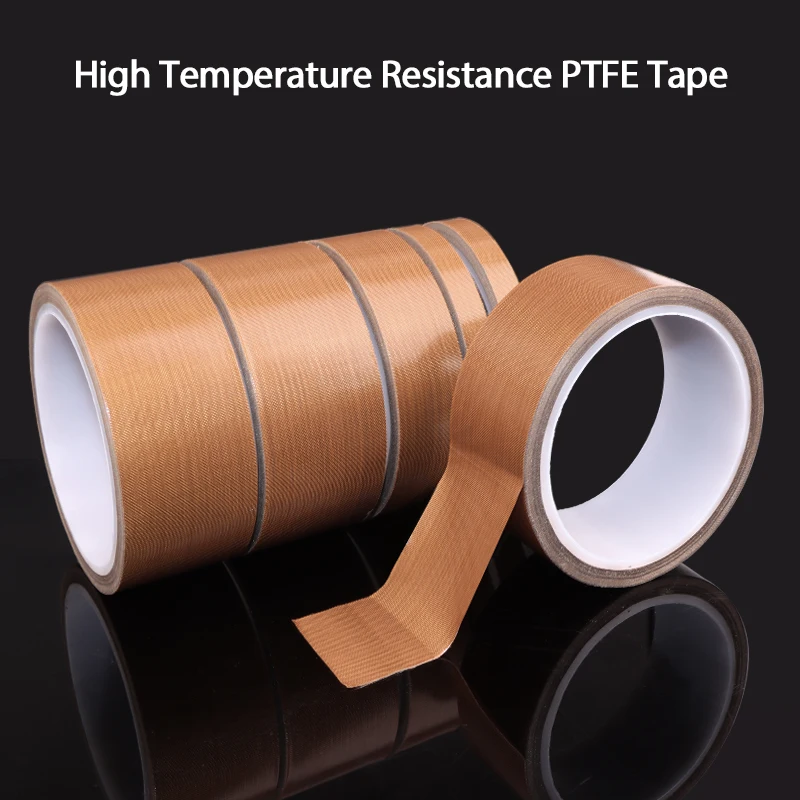 10M/Roll High Temperature Resistance PTFE Tape 300° C Heat Insulation Adhesive Sealing Machine Self-adhesive Waterproof Tapes
10M/Roll High Temperature Resistance PTFE Tape 300° C Heat Insulation Adhesive Sealing Machine Self-adhesive Waterproof Tapes
