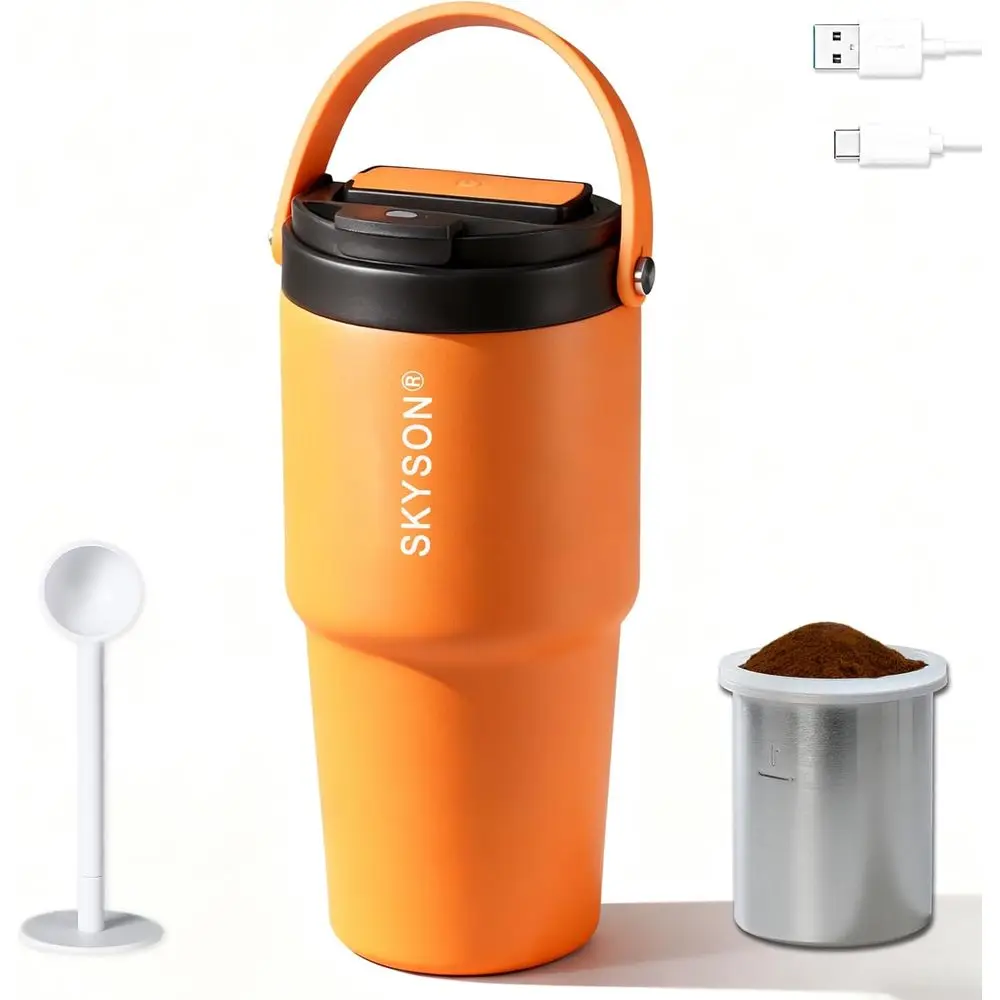 Мини-электрический прибор для приготовления кофе ast Extraction — портативный прибор для кофе или путешествий, изолированный стакан из нержавеющей стали, многоразовый стакан со льдом 20 унций C
Мини-электрический прибор для приготовления кофе ast Extraction — портативный прибор для кофе или путешествий, изолированный стакан из нержавеющей стали, многоразовый стакан со льдом 20 унций C