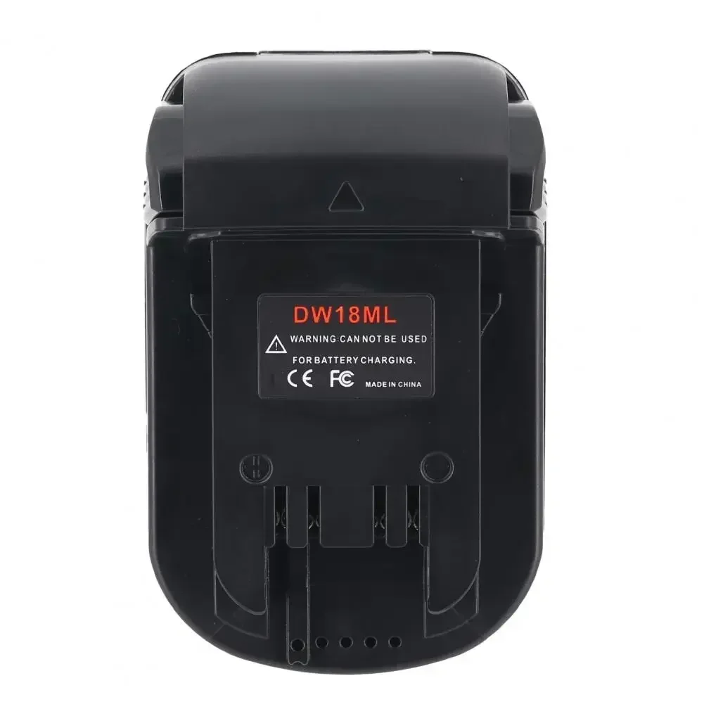 DW18ML Battery Adapter Converter for Dewalt 18V/20V Li-Ion Batteries Converts To for Milwaukee 18V Li-Ion Battery Power Tool
DW18ML Battery Adapter Converter for Dewalt 18V/20V Li-Ion Batteries Converts To for Milwaukee 18V Li-Ion Battery Power Tool