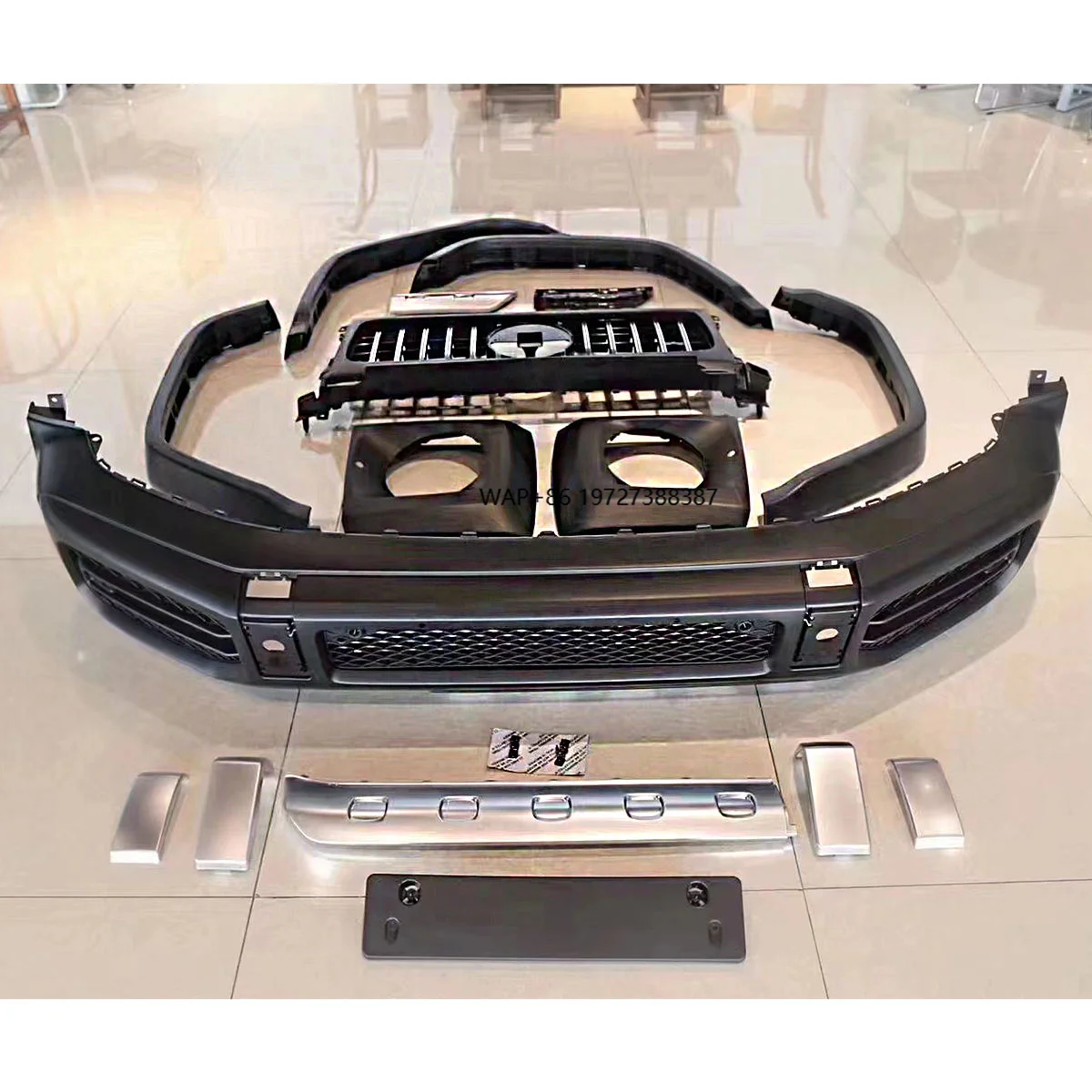 Custom Car Bumper Bodykit for G Class W464 Upgrade to G63 Style Body Kit Modification Include Front Bumper with Grille
Custom Car Bumper Bodykit for G Class W464 Upgrade to G63 Style Body Kit Modification Include Front Bumper with Grille