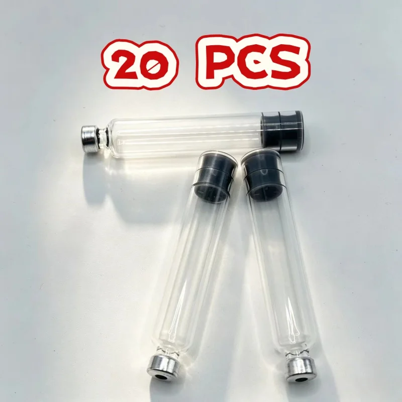 20Pcs 3ml Empty Borosilicate Glass Cartridges Airtight Seal, Individually Packed for Insulin Pen Lip Gloss Wholesale
20Pcs 3ml Empty Borosilicate Glass Cartridges Airtight Seal, Individually Packed for Insulin Pen Lip Gloss Wholesale