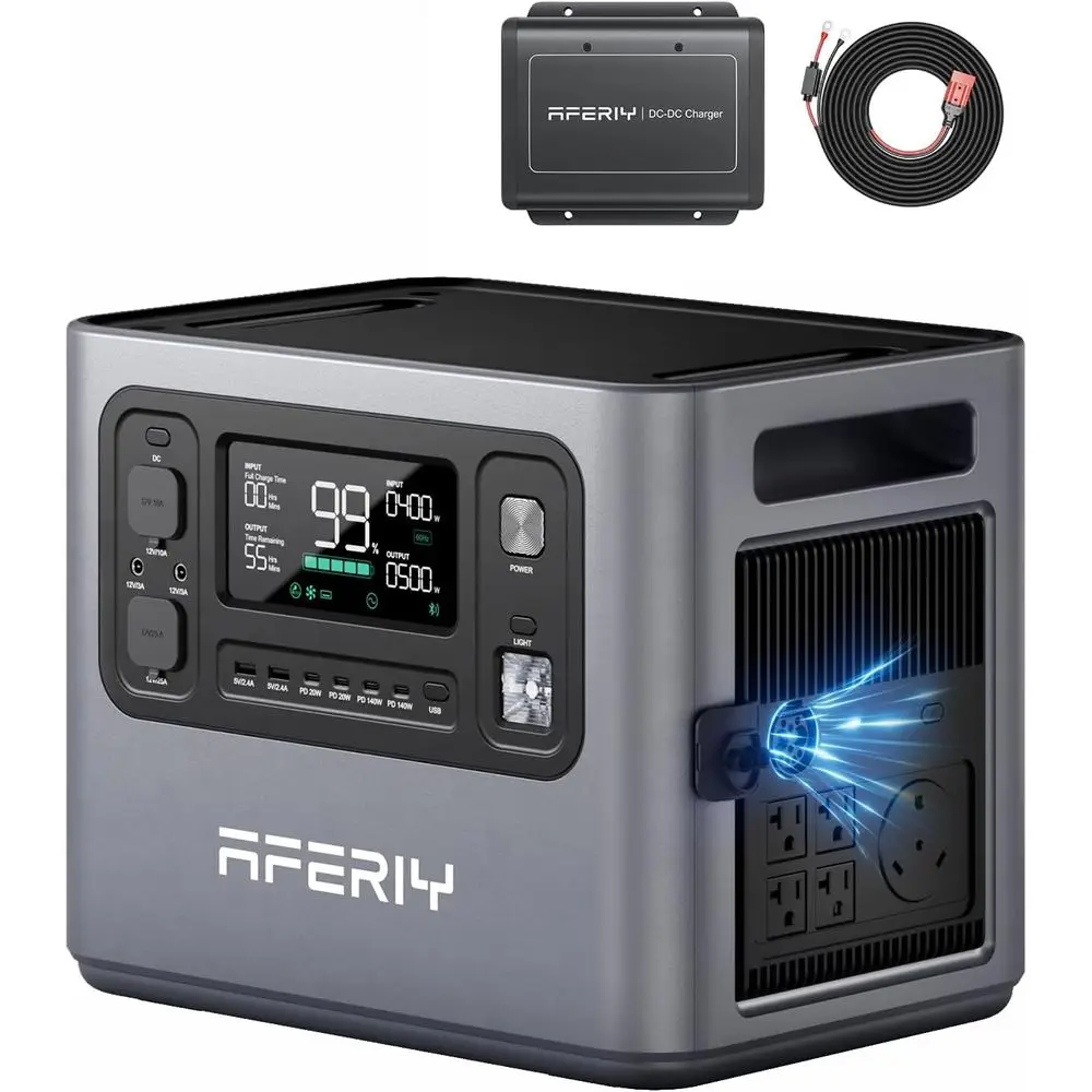 P280 Portable Power Station 2800W (Peak 5600W) with DC600 580W Alterr ,2048Wh LiePO4 Battery,Dual r Input,6x ast Charging On the
P280 Portable Power Station 2800W (Peak 5600W) with DC600 580W Alterr ,2048Wh LiePO4 Battery,Dual r Input,6x ast Charging On the