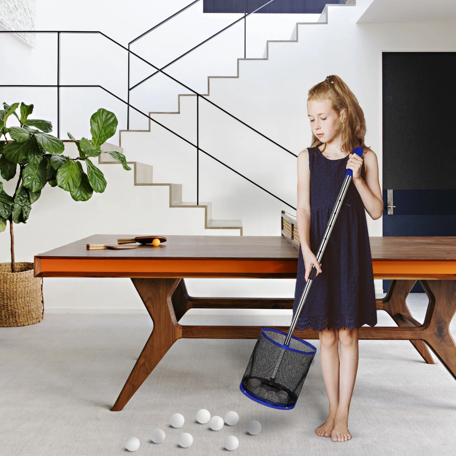 Efficient Table Tennis Picker Pong Ball Retriever Holds 120 Balls Adjustable Length Collector for Easy Handling
Efficient Table Tennis Picker Pong Ball Retriever Holds 120 Balls Adjustable Length Collector for Easy Handling