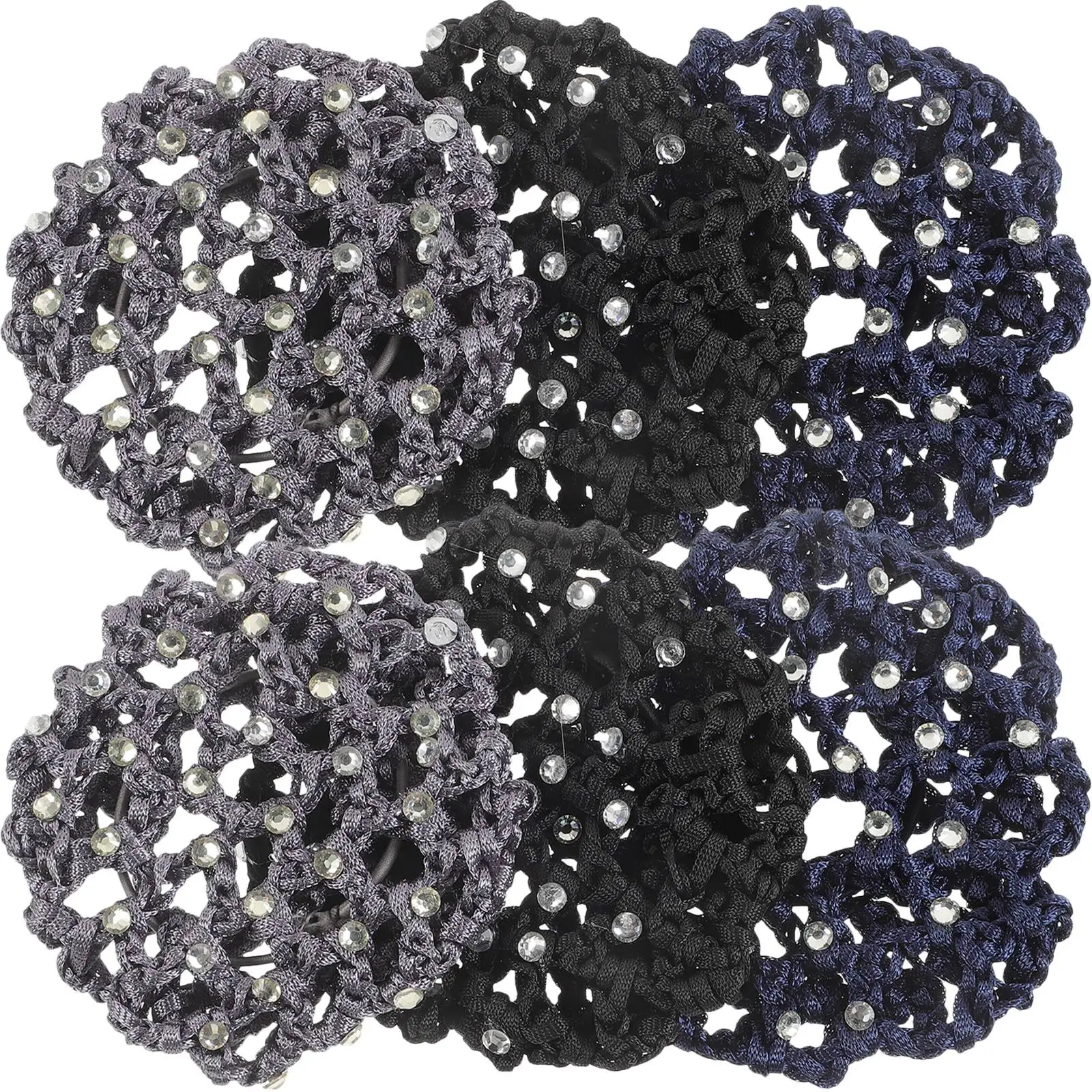 6pcs Hair Net Women Bun Covers Weave Wraps Fabric Accessories Nurse Black Blue Gray Smooth Surface Long Lasting Use
6pcs Hair Net Women Bun Covers Weave Wraps Fabric Accessories Nurse Black Blue Gray Smooth Surface Long Lasting Use
