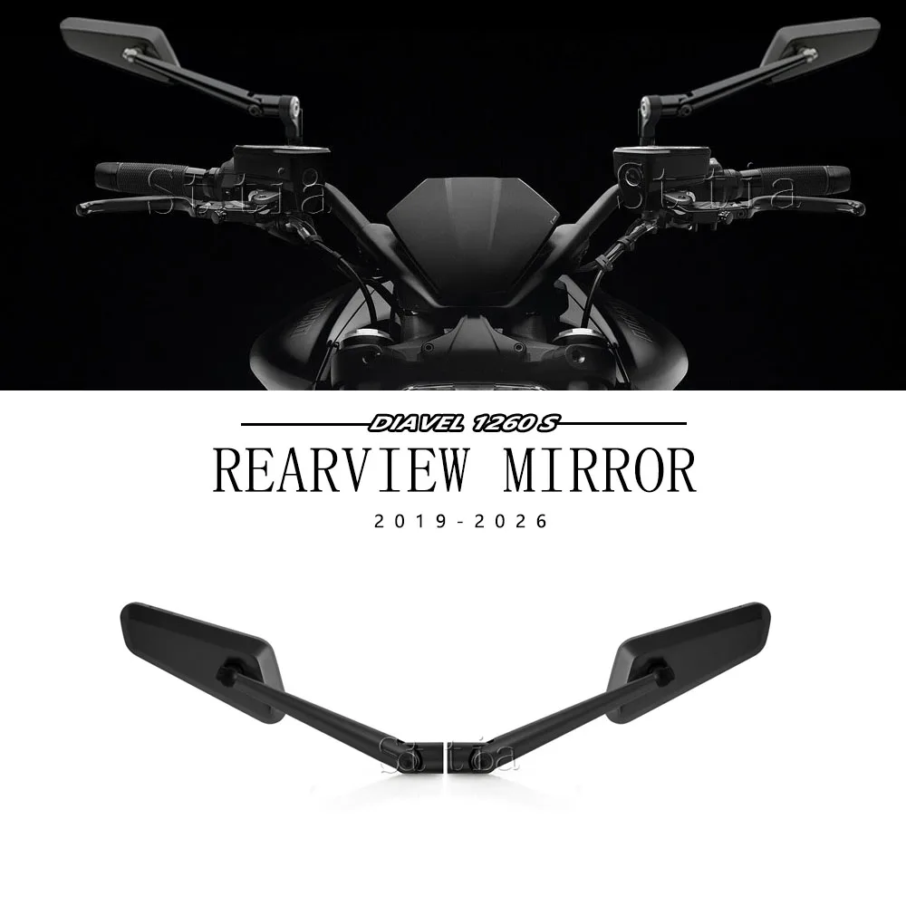 Новые мотоциклетные зеркала заднего вида HD Vision для Ducati XDIAVEL X Diavel 1262 S Dark 2021-2025 и DIAVEL 1260 S 2019-2025
Новые мотоциклетные зеркала заднего вида HD Vision для Ducati XDIAVEL X Diavel 1262 S Dark 2021-2025 и DIAVEL 1260 S 2019-2025