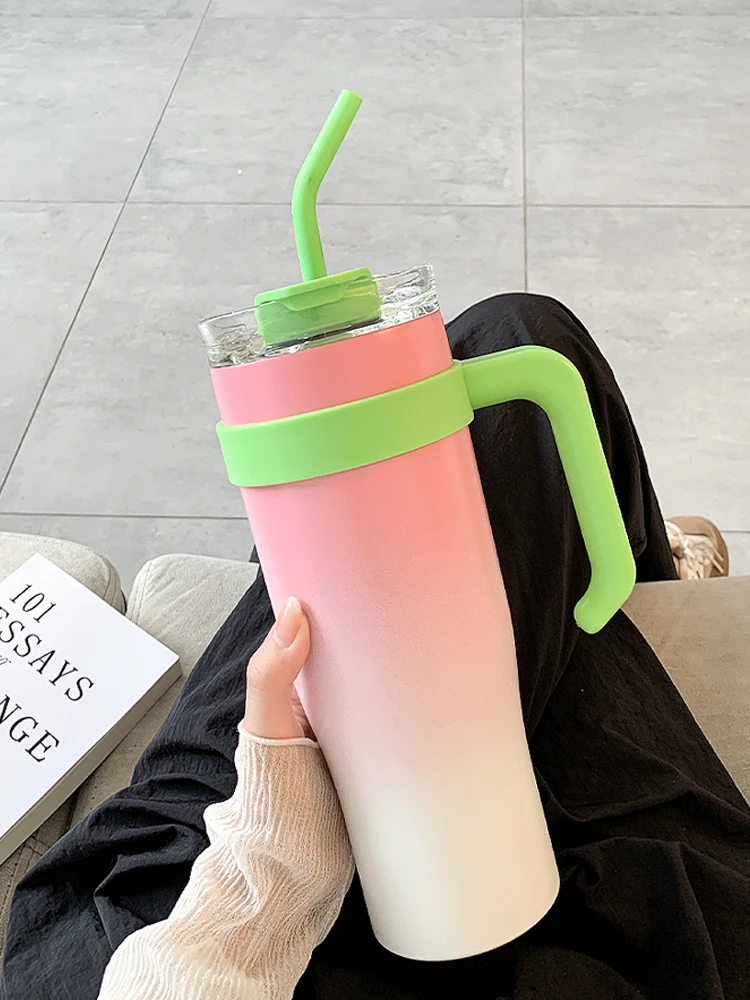 Cold Ice Cup Straw Insulation Large Capacity Male and Female New 2024 Student Office Large Capacity Water Cup
Cold Ice Cup Straw Insulation Large Capacity Male and Female New 2024 Student Office Large Capacity Water Cup
