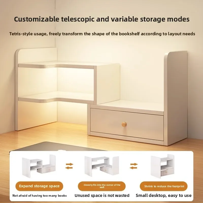 Bookshelf retractable shelf dormitory desk recommended durable small bookcase corner storage finishing racksturdy and durable
Bookshelf retractable shelf dormitory desk recommended durable small bookcase corner storage finishing racksturdy and durable