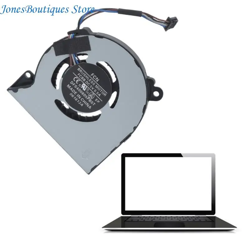 CPU Cooling Fan Laptop Cooler Portable Heatsink Fan DC5V 4pin Radiator W8KE
CPU Cooling Fan Laptop Cooler Portable Heatsink Fan DC5V 4pin Radiator W8KE