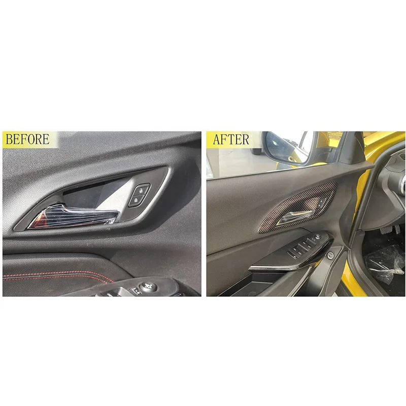 Premium 4 Piece Inner Door Handle Cover Panel Carbon Fiber Pattern Trim Accessories For Trax Seeker 2023 2024
Premium 4 Piece Inner Door Handle Cover Panel Carbon Fiber Pattern Trim Accessories For Trax Seeker 2023 2024