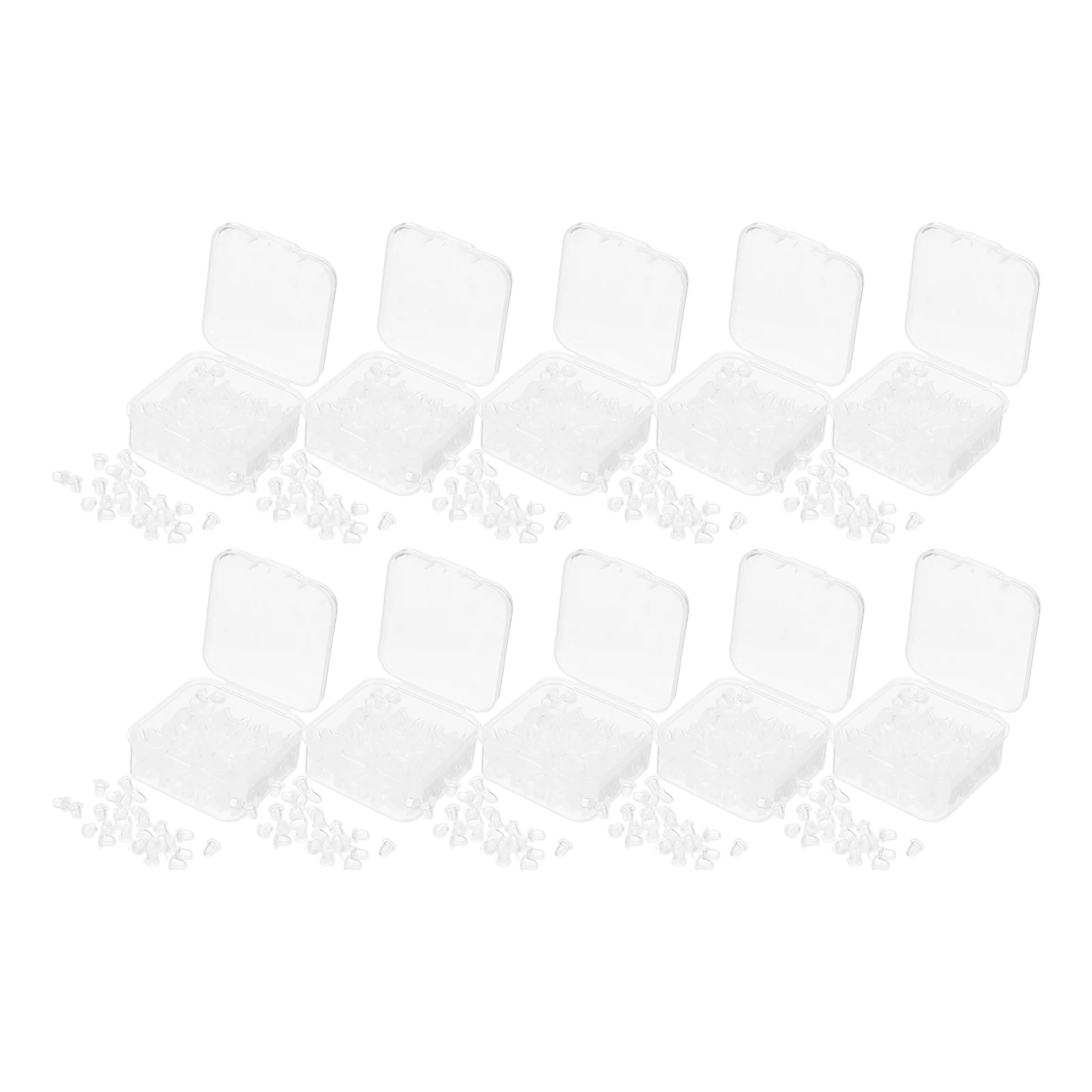 Clear Earring Back Replacements 6Mm Silicone Transparent Retainers Soft Secure Studs Ear Backs Stopper For Sensitive Ears
Clear Earring Back Replacements 6Mm Silicone Transparent Retainers Soft Secure Studs Ear Backs Stopper For Sensitive Ears