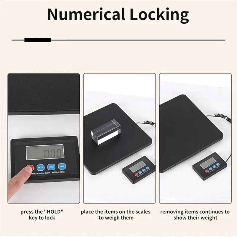 ABFI High Precision LCD Display Postal Scales, Postage Scale 440Lb, 200 Kg/10 G For Packages Business Office Parcel Scales
ABFI High Precision LCD Display Postal Scales, Postage Scale 440Lb, 200 Kg/10 G For Packages Business Office Parcel Scales
