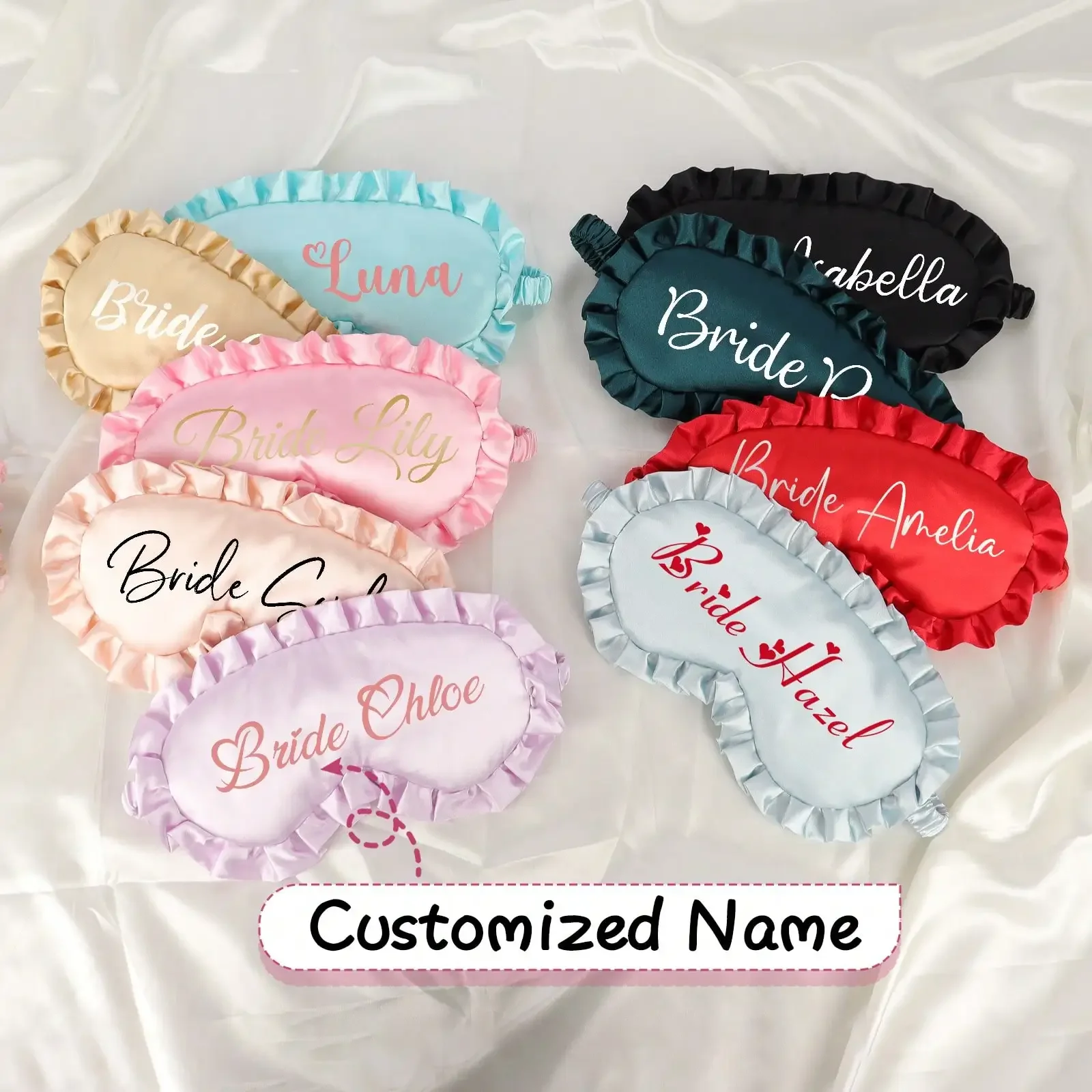 Customized Eye Masks Personalized Sleeping Masks Customized Satin Eye Masks Bachelor Party Gifts Bridesmaid Proposal Gifts Bridesmaid Gifts
Customized Eye Masks Personalized Sleeping Masks Customized Satin Eye Masks Bachelor Party Gifts Bridesmaid Proposal Gifts Bridesmaid Gifts