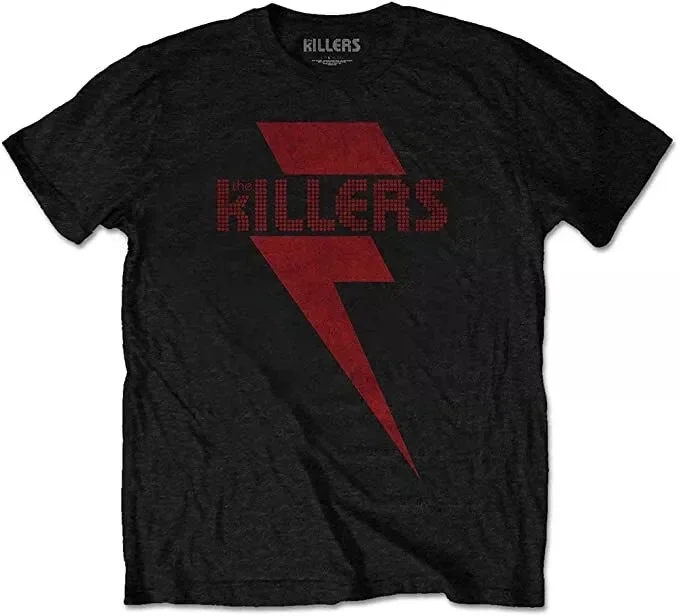 The Killers Red Bolt T-shirt - Officially Licensed - New - Band Tees Summer Short Sleeve T-Shirt Cotton Men's Clothing Wear
The Killers Red Bolt T-shirt - Officially Licensed - New - Band Tees Summer Short Sleeve T-Shirt Cotton Men's Clothing Wear