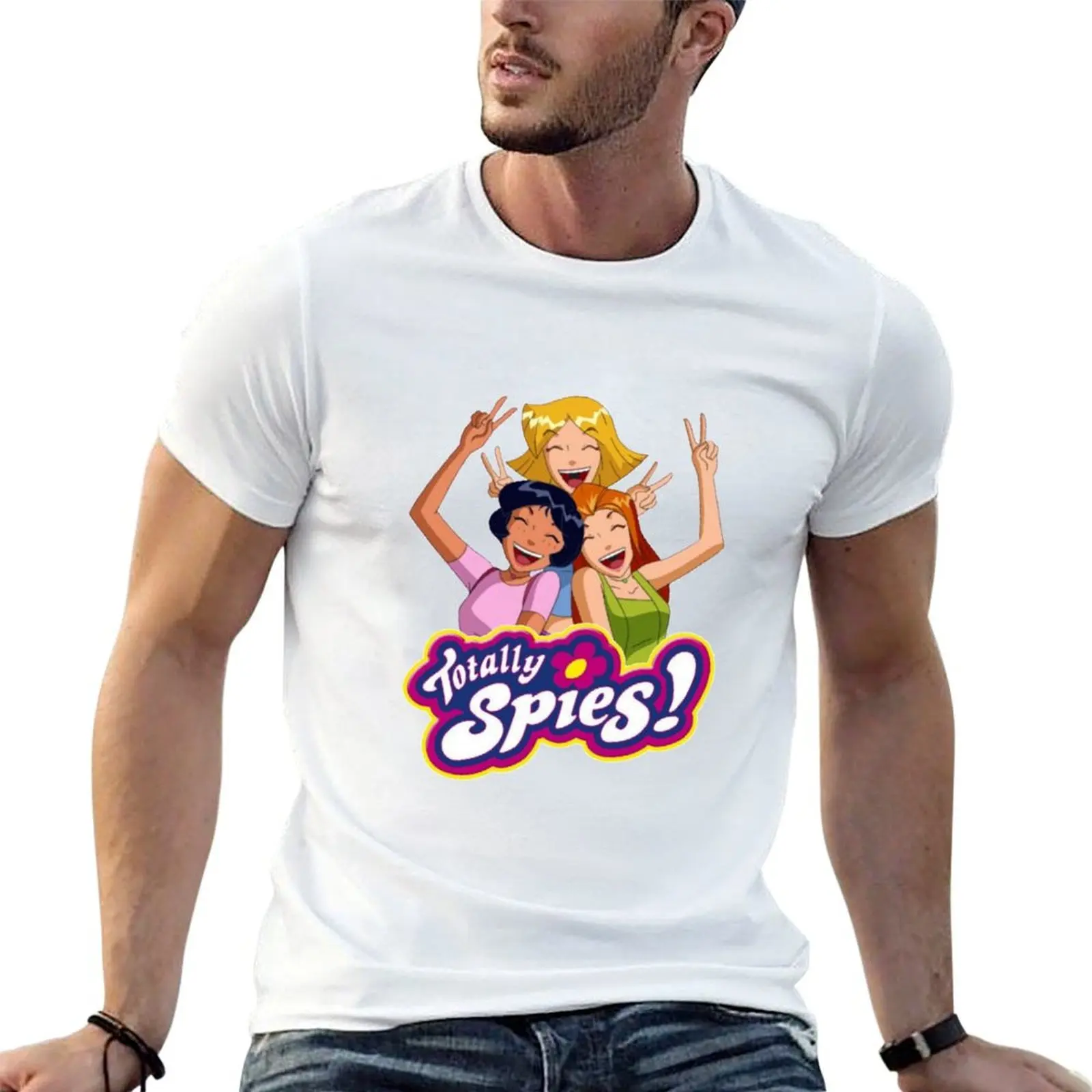 Totally Spies Peace T-Shirt graphic t shirts for man cotton tshirt 100% T-Shirt
Totally Spies Peace T-Shirt graphic t shirts for man cotton tshirt 100% T-Shirt