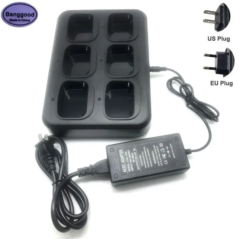 Multiple Unit Six Way Rapid Battery Charger For Tytera TYT MD-390 MD390 MD-UV390 Retevis RT8 RT81 RT82 RT83 RT87 RT47 RT50 Radio
Multiple Unit Six Way Rapid Battery Charger For Tytera TYT MD-390 MD390 MD-UV390 Retevis RT8 RT81 RT82 RT83 RT87 RT47 RT50 Radio