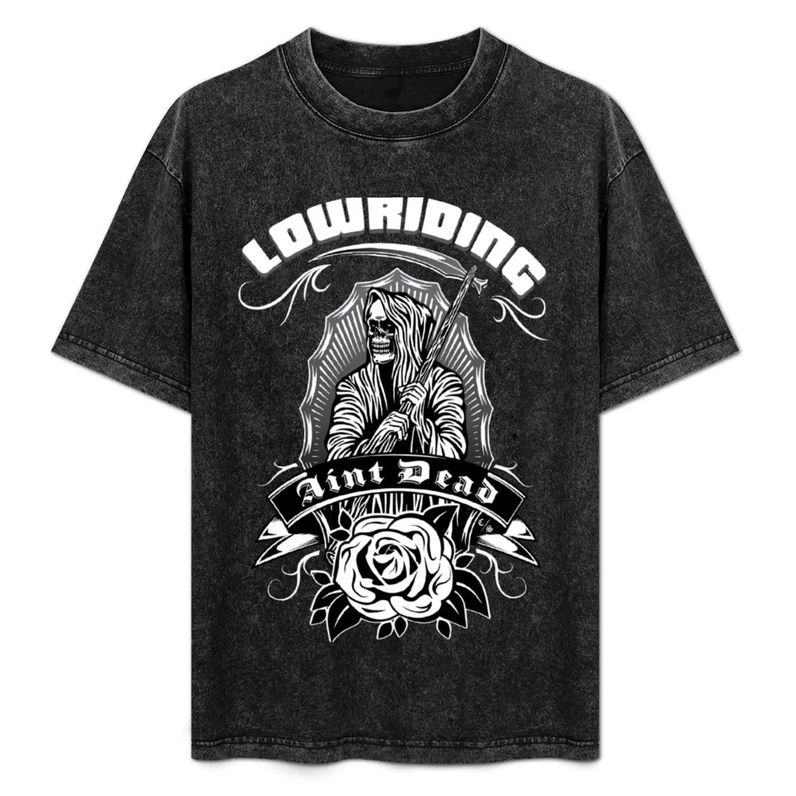 Lowriding Aint Dead T-Shirt Creative Graphic Tee Shirt
Lowriding Aint Dead T-Shirt Creative Graphic Tee Shirt