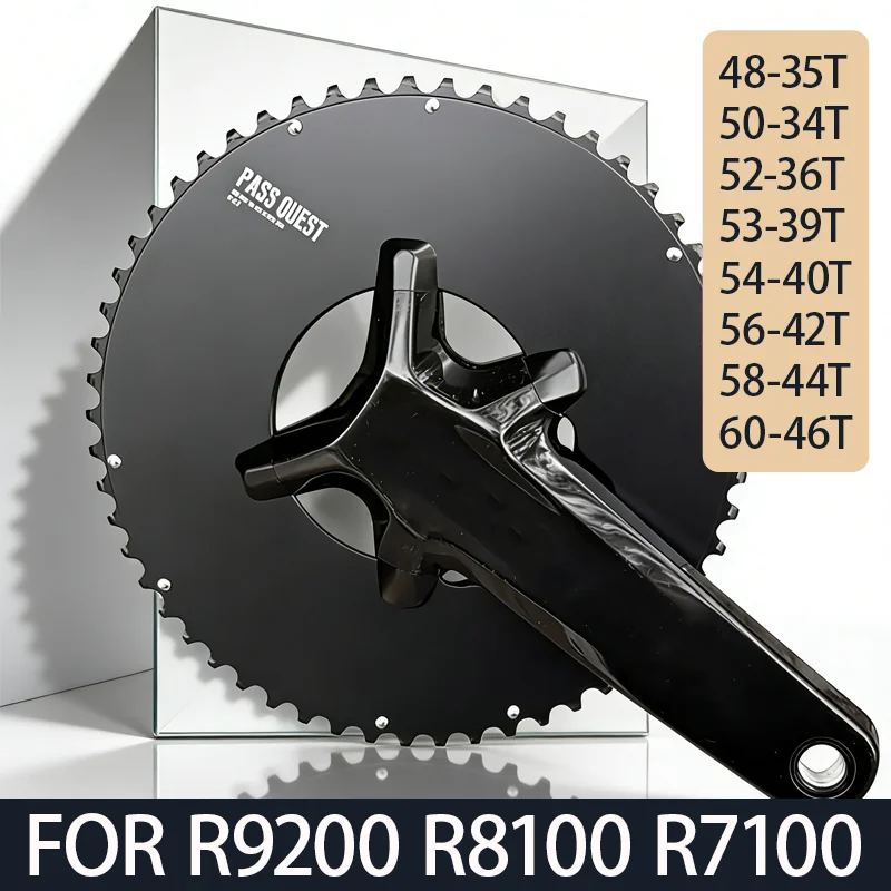 Велосипедная звезда 110 BCD на 4 болта, аэродинамическая, для Shimano R7100 R8100 Dura Ace 9200, размеры 54/40, 50/34, 52/36, 50/36
Велосипедная звезда 110 BCD на 4 болта, аэродинамическая, для Shimano R7100 R8100 Dura Ace 9200, размеры 54/40, 50/34, 52/36, 50/36