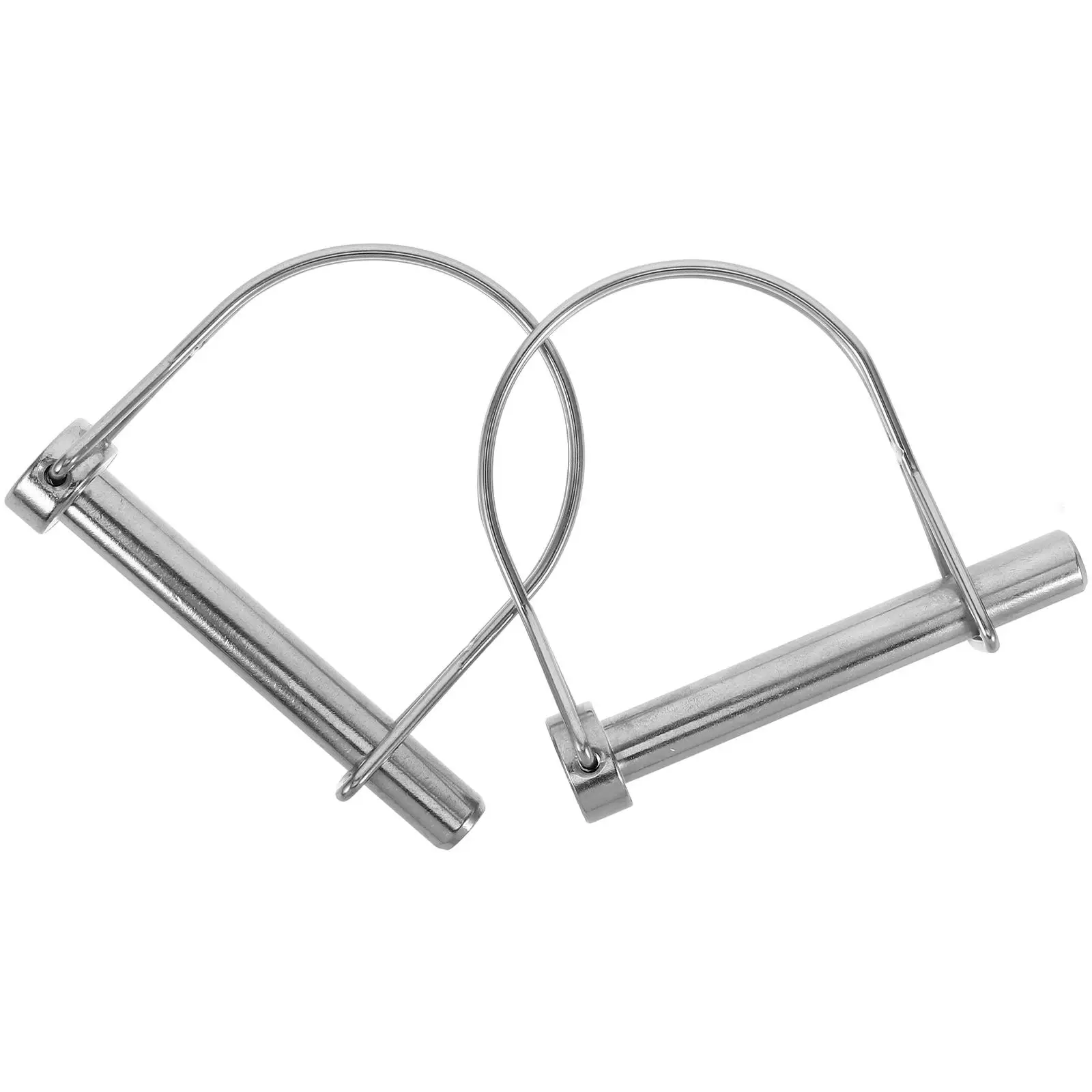 2pcs Trailer Coupler Pin 3/8x2.75 Inch Galvanized Steel Wire Lock Pins Quick Release Safety Hitch Latch Metal Pin
2pcs Trailer Coupler Pin 3/8x2.75 Inch Galvanized Steel Wire Lock Pins Quick Release Safety Hitch Latch Metal Pin
