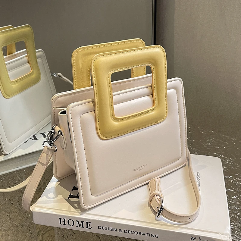 2023 All-Match Women Handbags Spring Trend Chic Contrast Color Messenger Bags Casual Fashion PU Leather Shoulder Bag
2023 All-Match Women Handbags Spring Trend Chic Contrast Color Messenger Bags Casual Fashion PU Leather Shoulder Bag