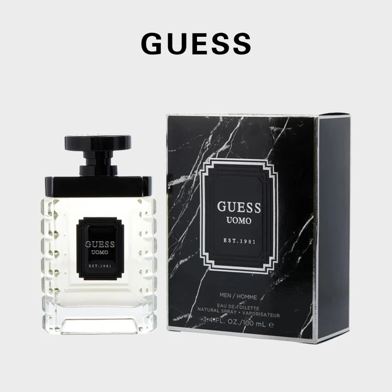Guess Uomo men Eau De Toilette Spray 100 мл ароматизаторы Woody с оригинальным и стойким ароматом
Guess Uomo men Eau De Toilette Spray 100 мл ароматизаторы Woody с оригинальным и стойким ароматом