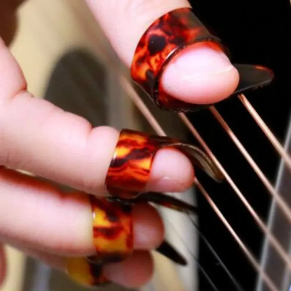 Instrument Thumb Pick Retro 4Pcs Bass Celluloid Classic Electric Guitar Musical Part Random Color Set Practical
Instrument Thumb Pick Retro 4Pcs Bass Celluloid Classic Electric Guitar Musical Part Random Color Set Practical