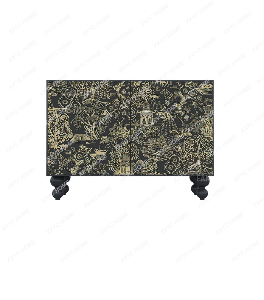 New Chinese Style Entrance Cabinet Home Shoe Cabinet Household Multi-Functional Storage Cabinet Living Room Decoration
New Chinese Style Entrance Cabinet Home Shoe Cabinet Household Multi-Functional Storage Cabinet Living Room Decoration