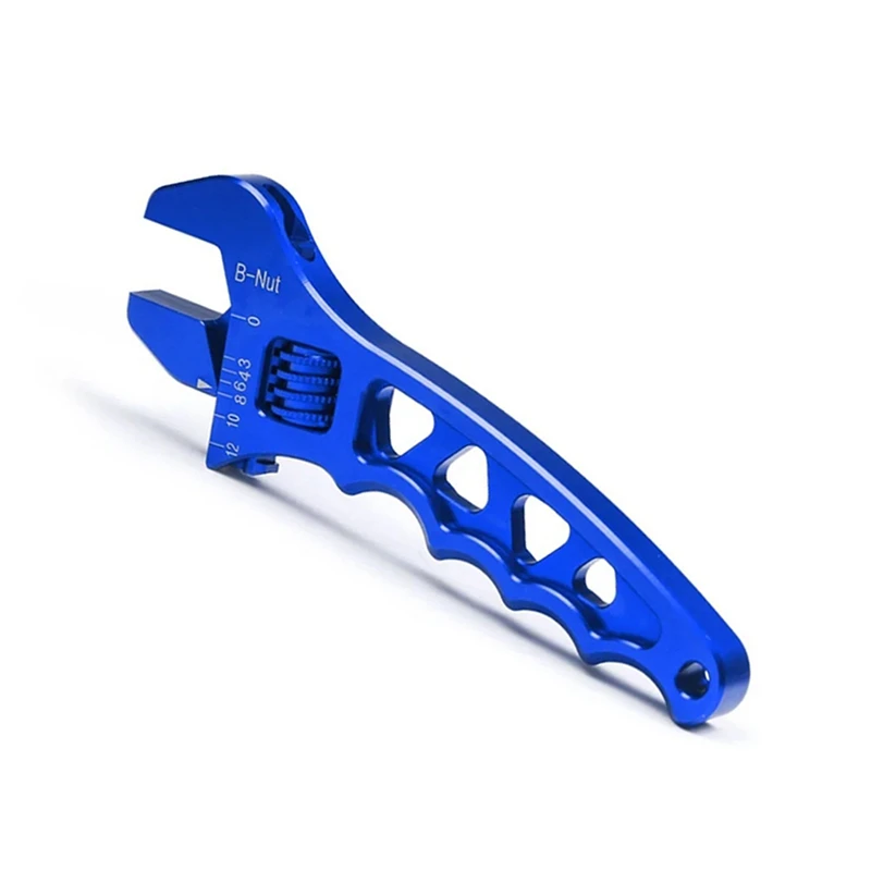 Adjustable Aluminum Alloy Wrench AN3-AN12 Assembly Tool V-Adjustable Wrench Blue Easy Install
Adjustable Aluminum Alloy Wrench AN3-AN12 Assembly Tool V-Adjustable Wrench Blue Easy Install
