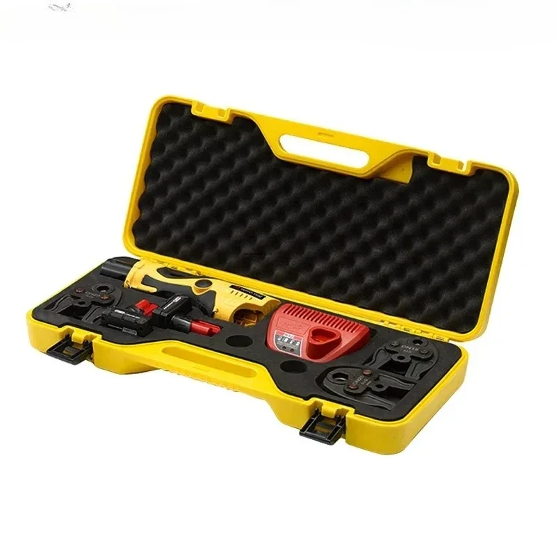 Battery Copper Cordless Pipe Pressing Tool PEX-Pipe Crimping Tools Plumbing Tube Fittings HHYD-1532
Battery Copper Cordless Pipe Pressing Tool PEX-Pipe Crimping Tools Plumbing Tube Fittings HHYD-1532