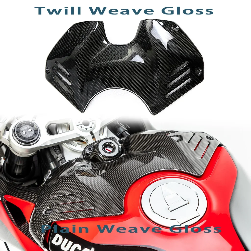 Motorcycle Accessories Front Fuel Tank Cover For Ducati Panigale V4 V4S V4R 2018-2020 3k Carbon Fiber Fuel Tank Protection Cover
Motorcycle Accessories Front Fuel Tank Cover For Ducati Panigale V4 V4S V4R 2018-2020 3k Carbon Fiber Fuel Tank Protection Cover