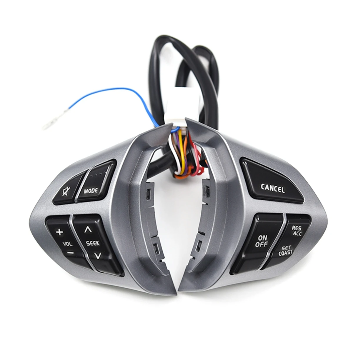 AX48-Steering Wheel Audio Radio Cruise Control Switch Red Backlight Silver Plastic Replacement For Suzuki Grand Vitara
AX48-Steering Wheel Audio Radio Cruise Control Switch Red Backlight Silver Plastic Replacement For Suzuki Grand Vitara