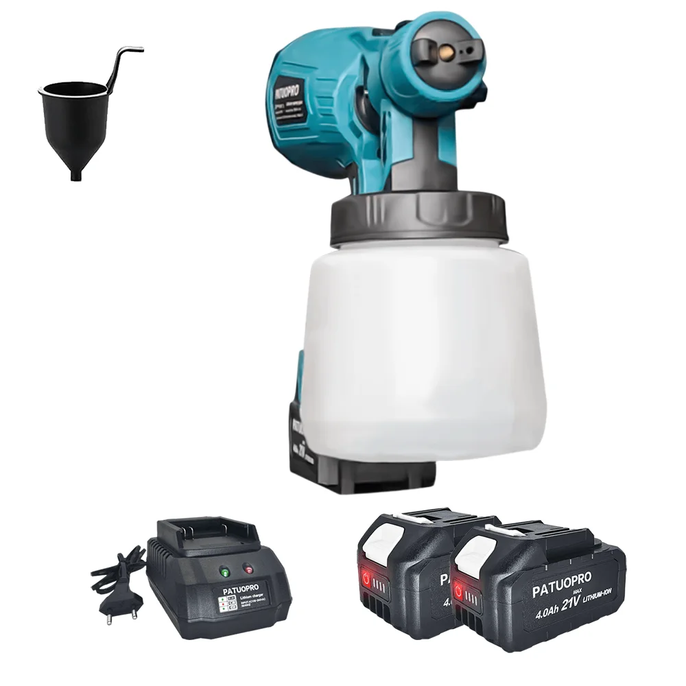 1000ML Electric Spray Gun Household Sterilization Paint Sprayer Cordless Spray Paint Portable Power Tool For Makita 18V Battery
1000ML Electric Spray Gun Household Sterilization Paint Sprayer Cordless Spray Paint Portable Power Tool For Makita 18V Battery