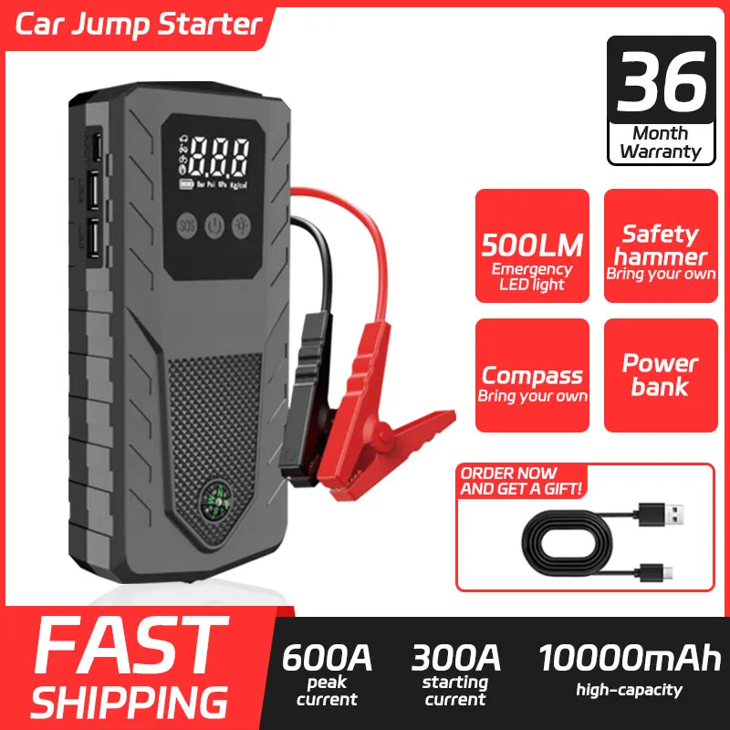 2000A автомобильный стартер Power Bank автомобильный аккумулятор аварийный усилитель для стартера портативное 12 В автоматическое пусковое устройство бензиновый дизель
2000A автомобильный стартер Power Bank автомобильный аккумулятор аварийный усилитель для стартера портативное 12 В автоматическое пусковое устройство бензиновый дизель
