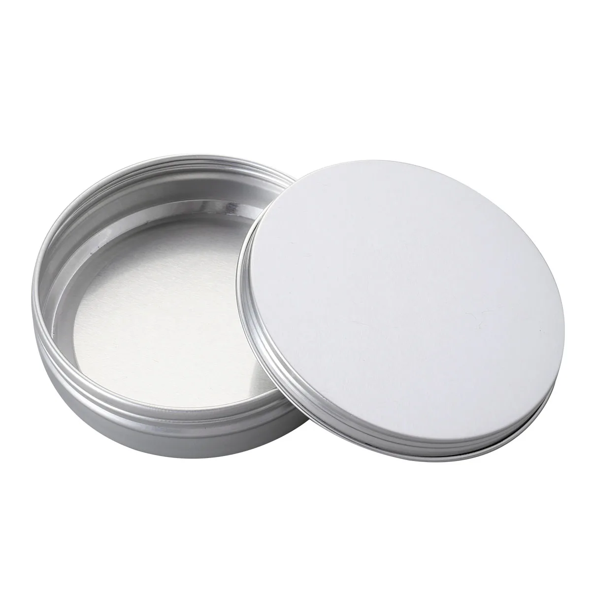 150 Ml Aluminum Boxes Screw Caps Lightweight Travel Toiletries Containers Airtight Jars For Creams Lotions Powders
150 Ml Aluminum Boxes Screw Caps Lightweight Travel Toiletries Containers Airtight Jars For Creams Lotions Powders