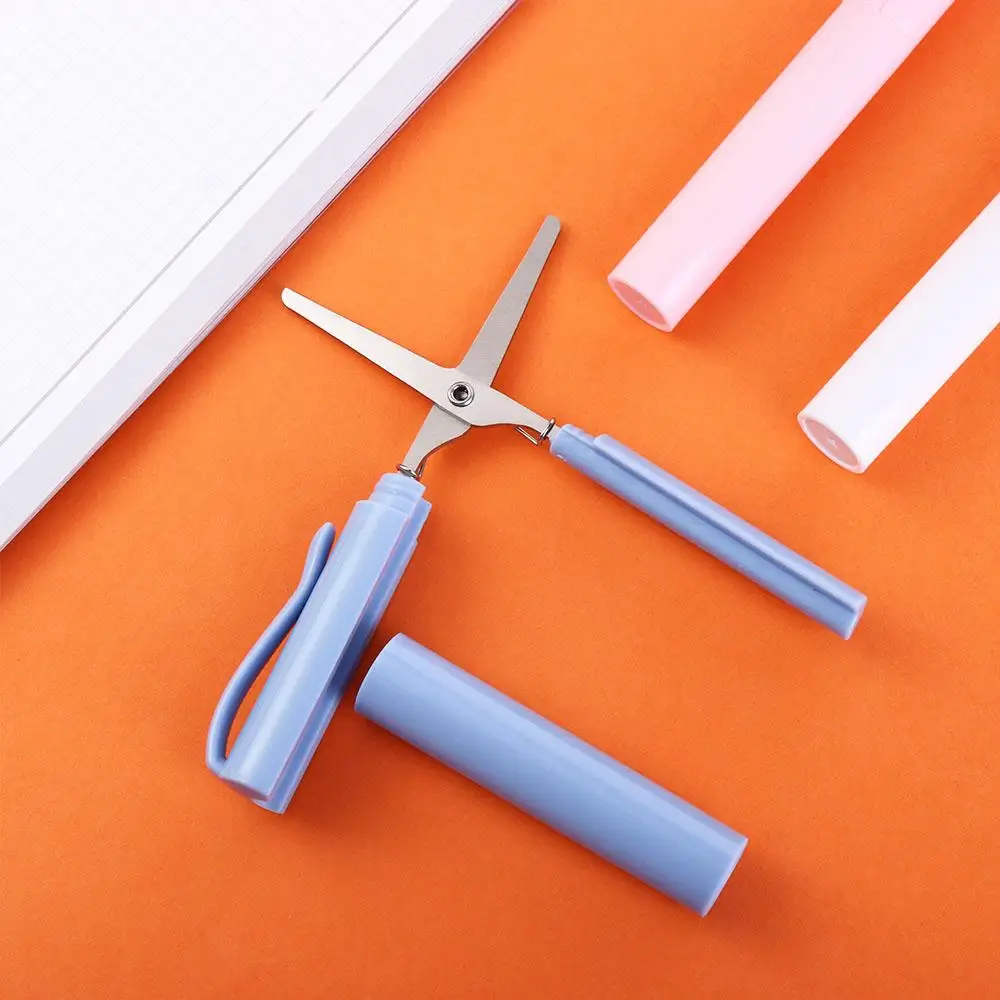 Children DIY Office Student Stationary Handwork Art Tools Safe Folding Scissor Pen Shape Scissor Handcraft Scissor
Children DIY Office Student Stationary Handwork Art Tools Safe Folding Scissor Pen Shape Scissor Handcraft Scissor