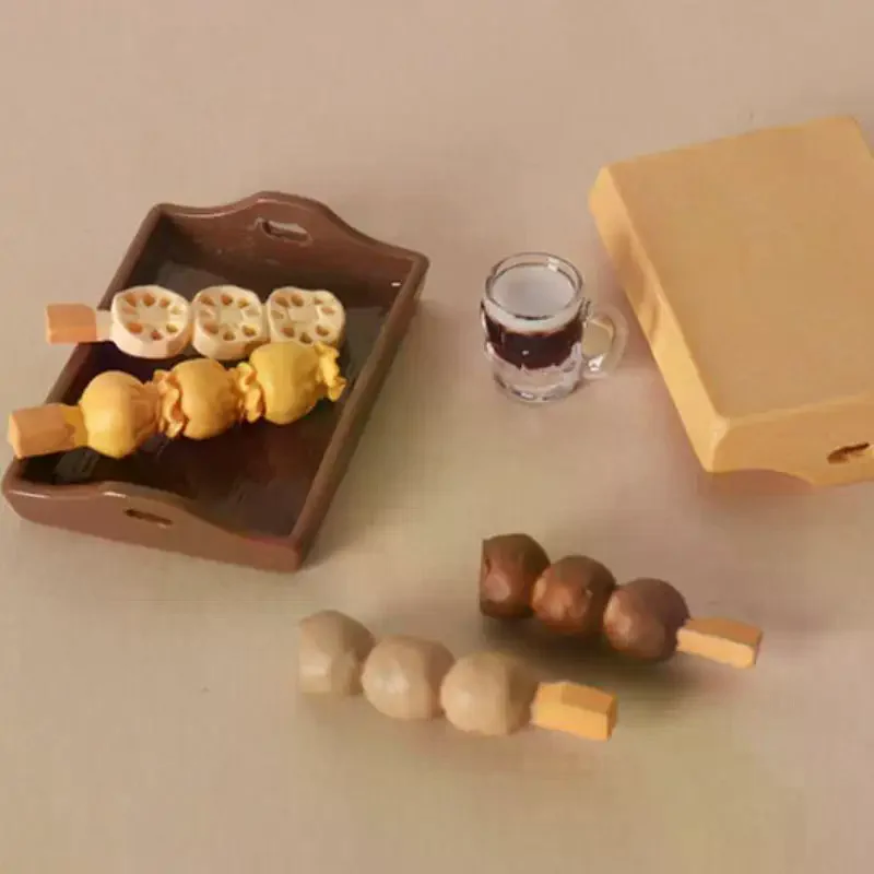 1 Set Miniature Cartoon Model Tray Fried Chicken Beer Kit Dollhouse Gift Girl's Toy Mini Doll Accessories For 17cm Doll
1 Set Miniature Cartoon Model Tray Fried Chicken Beer Kit Dollhouse Gift Girl's Toy Mini Doll Accessories For 17cm Doll