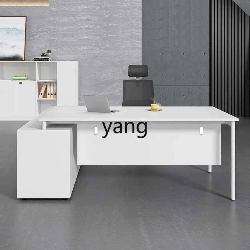 LH office furniture simple modern president desk supervisor manager desk and chair combination
LH office furniture simple modern president desk supervisor manager desk and chair combination