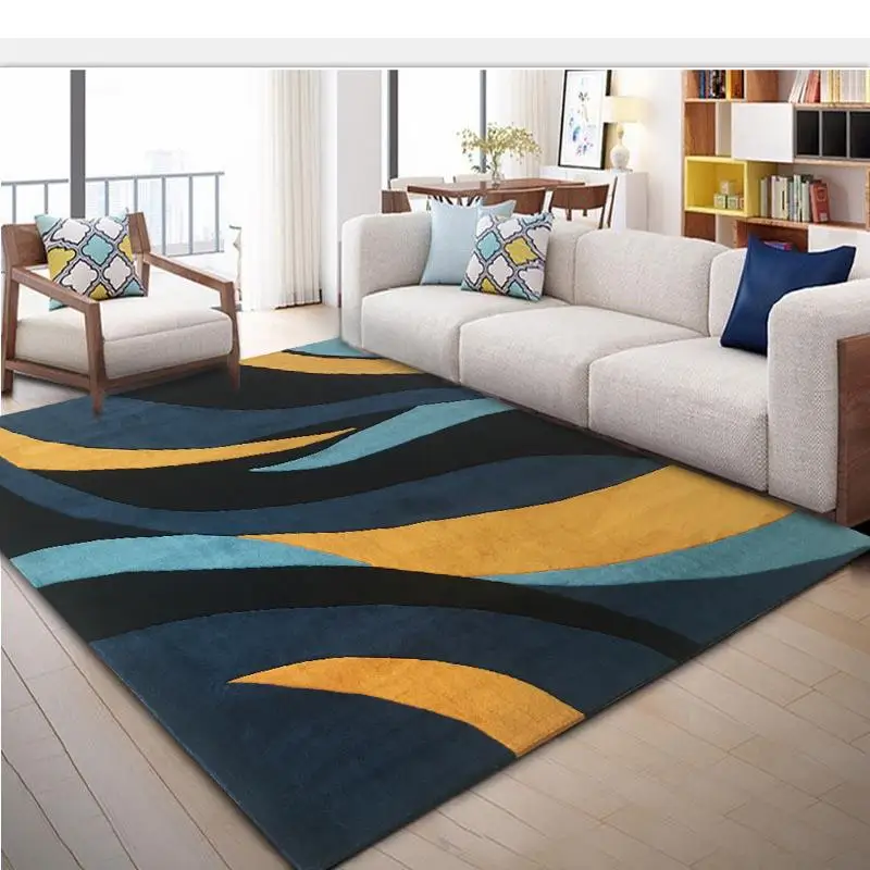Simple Nordic modern thickened handmade living room carpet tatami bedside blanket alfombras para la sala moderna can customized
Simple Nordic modern thickened handmade living room carpet tatami bedside blanket alfombras para la sala moderna can customized