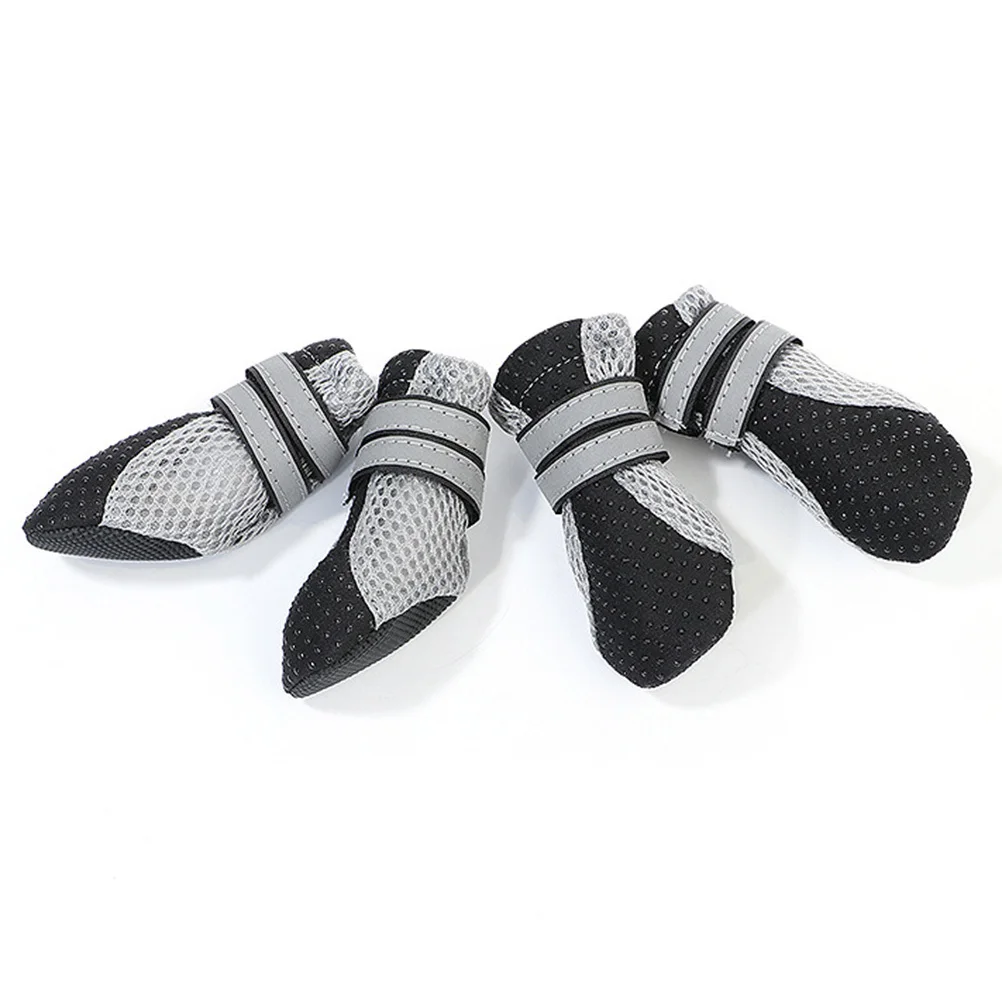 4Pcs Pet Night Reflective Dog Shoes Black Xl Breathable Summer Waterproof Non-Slip Walking Boots Waterproof Dog Boots
4Pcs Pet Night Reflective Dog Shoes Black Xl Breathable Summer Waterproof Non-Slip Walking Boots Waterproof Dog Boots