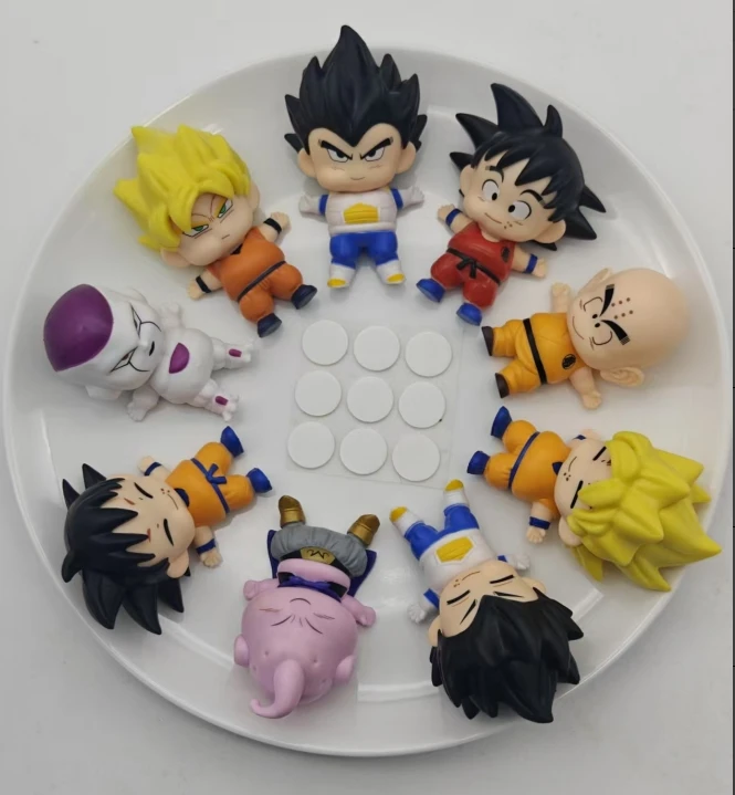 9pcs/set Dragon Ball Goku Vegeta Buu Freeza Characters Eat Full Version Volleyball Figure Model Toys
9pcs/set Dragon Ball Goku Vegeta Buu Freeza Characters Eat Full Version Volleyball Figure Model Toys