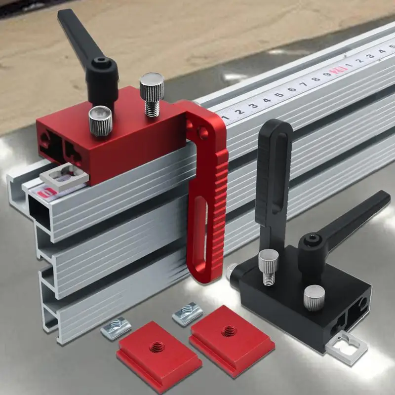 T-Track Stop Block Type 75 Aluminium Alloy Manual Adjustable Miter Stop Block Woodworking Limiter Accurate For T Track
T-Track Stop Block Type 75 Aluminium Alloy Manual Adjustable Miter Stop Block Woodworking Limiter Accurate For T Track