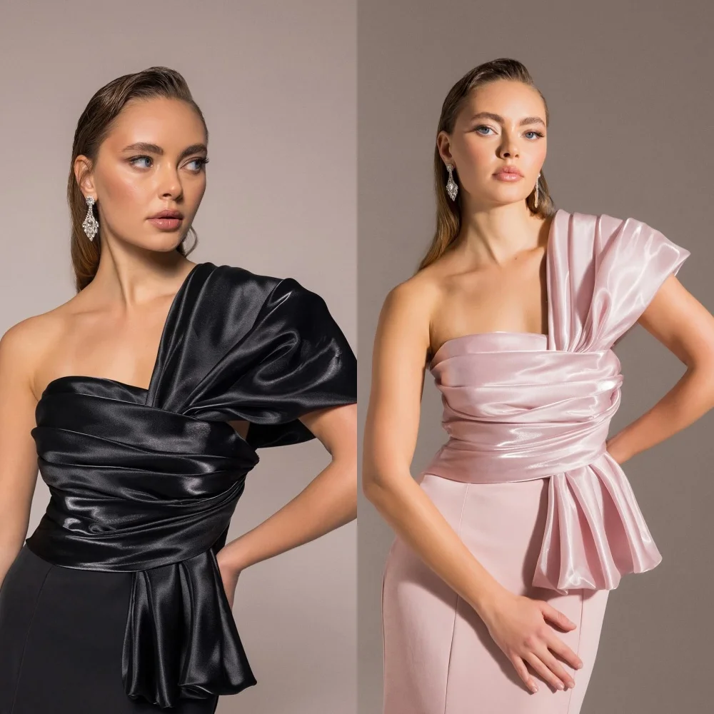 CustomizedCustomized Graceful Bow One Shoulder Evening Dress Temperament Mermaid Celebrity Gowns Classic Contrast Color Party
CustomizedCustomized Graceful Bow One Shoulder Evening Dress Temperament Mermaid Celebrity Gowns Classic Contrast Color Party