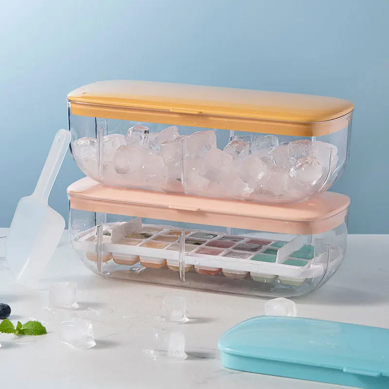 2022 Silicone Ice Mould Box Maker Bar Kitchen Accessories Mold And Storage box 2 In 1 Ice Cube Tray Making Utensils Home Gadgets
2022 Silicone Ice Mould Box Maker Bar Kitchen Accessories Mold And Storage box 2 In 1 Ice Cube Tray Making Utensils Home Gadgets