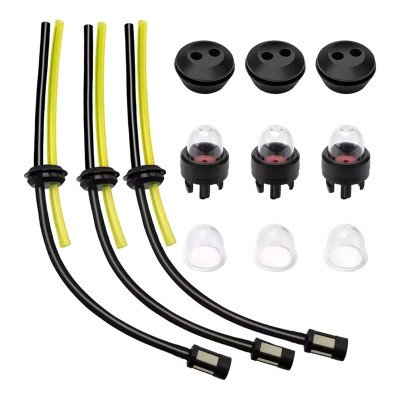 A93G Fuel Filter Fuel Hose Seal With Priming Bulbs For Brushcutter Hedge Trimmer Garden Lawn Mower Accessories
A93G Fuel Filter Fuel Hose Seal With Priming Bulbs For Brushcutter Hedge Trimmer Garden Lawn Mower Accessories