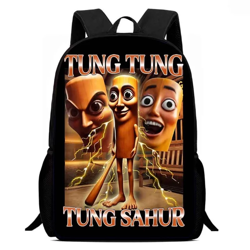 Italian Brainrot Student Backpacks Tung Tungtung Sahur Printed Schoolbag Telala Funny Shark Fashion Backpack Back To School Gift
Italian Brainrot Student Backpacks Tung Tungtung Sahur Printed Schoolbag Telala Funny Shark Fashion Backpack Back To School Gift